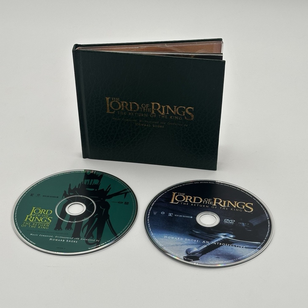 Lord of the Rings Return of the King Limited Edition CD DVD 48560-2 Howard Shore